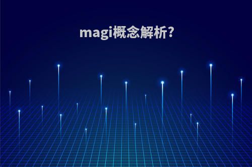 magi概念解析?