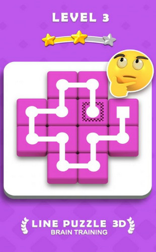 3D线条拼图